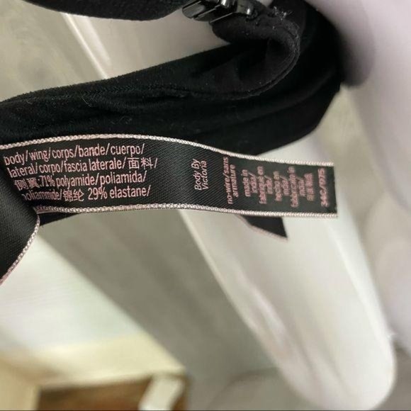 Victoria’s Secret black body by Victoria bra 34C - Picture 6 of 7